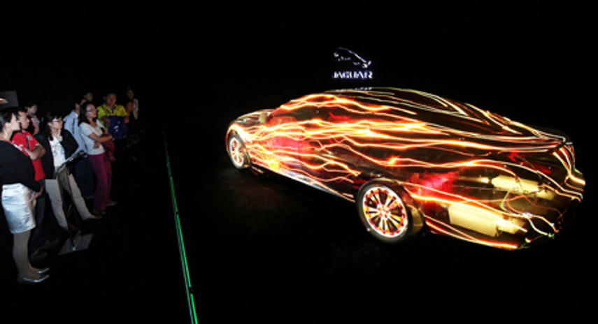 car video mapping