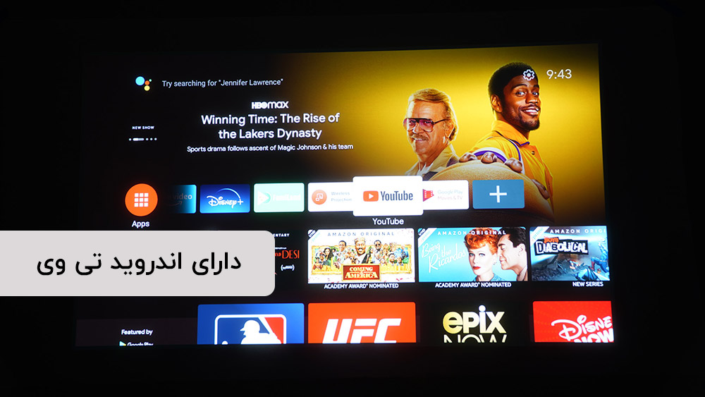 پشتیبانی شده توسط AndroidTV