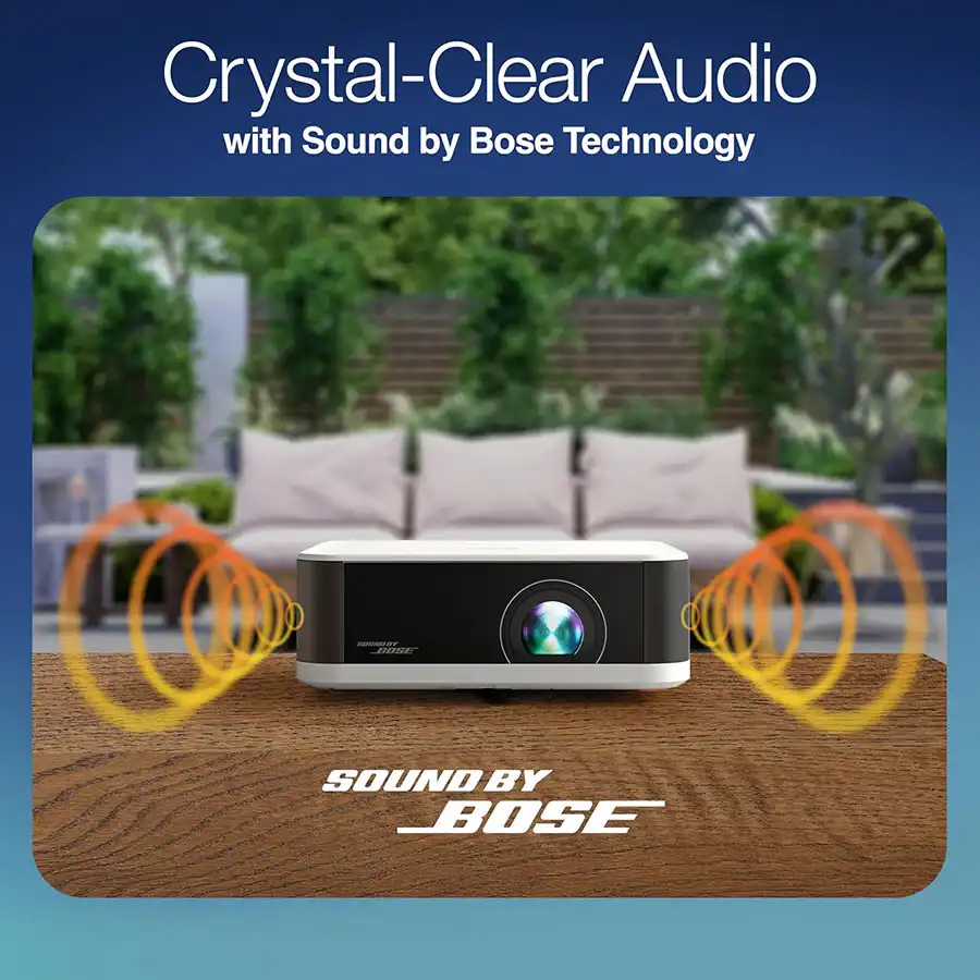 ویدئو پروژکتورهای هوشمند مجهز به فناوری Sound by Bose،