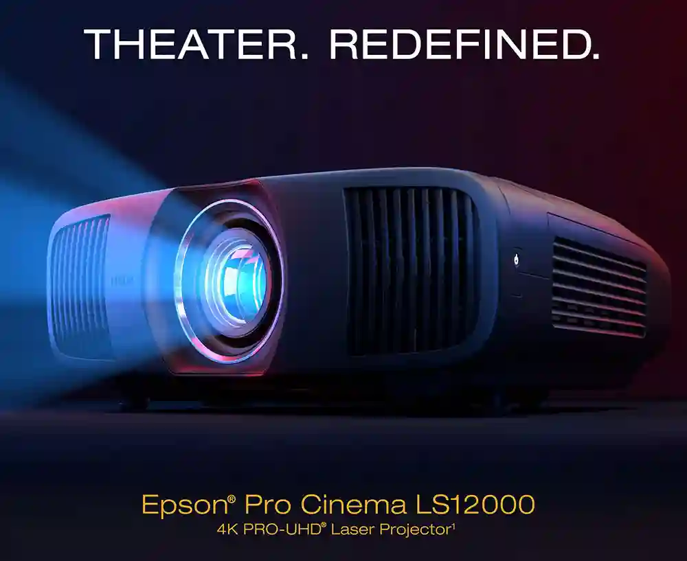 یدئو پروژکتور لیزری 3 تراشه  Epson Pro Cinema LS12000 4K PRO-UHD