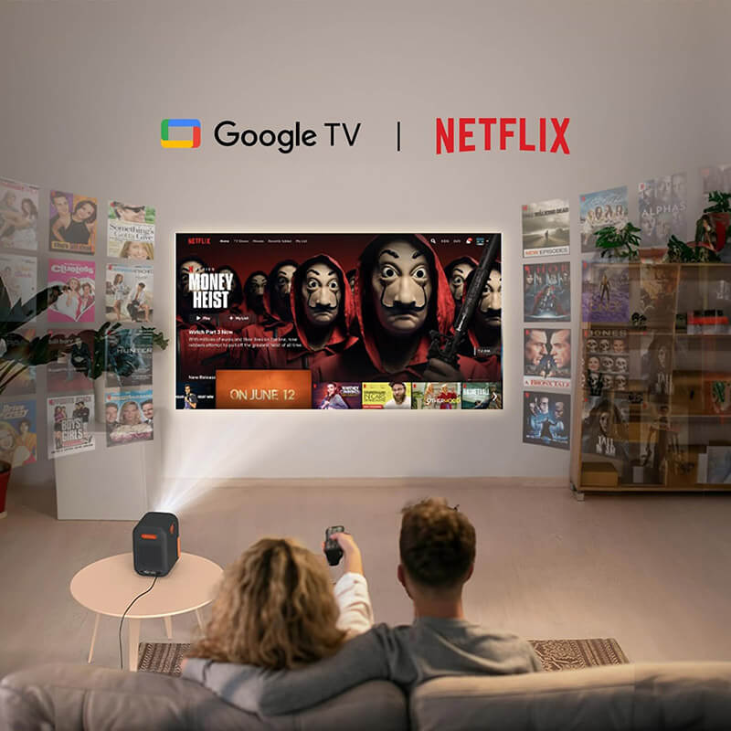 امکانات هوشمند با Google TV و Netflix