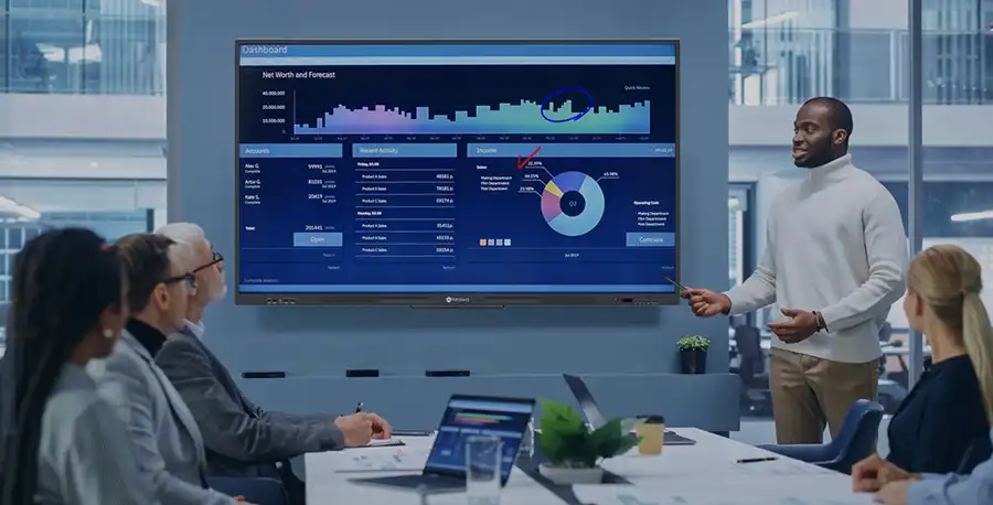 نمایشگر لمسی ۶۵ اینچ اینوو مدل INNOVO 65 Inch Touch Display