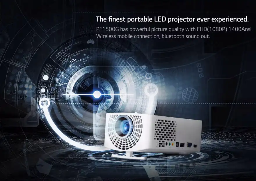 نقد و بررسی پروژکتور LG PF1500