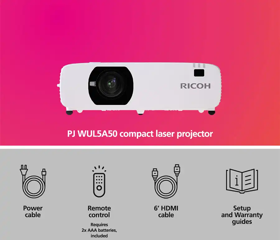 ویدئو پروژکتور ریکو  Ricoh WUL5A50