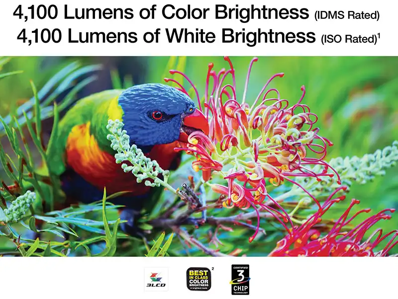 ویدئو پروژکتور Epson Pro EX9270 با توان تولید 4,100 لومن