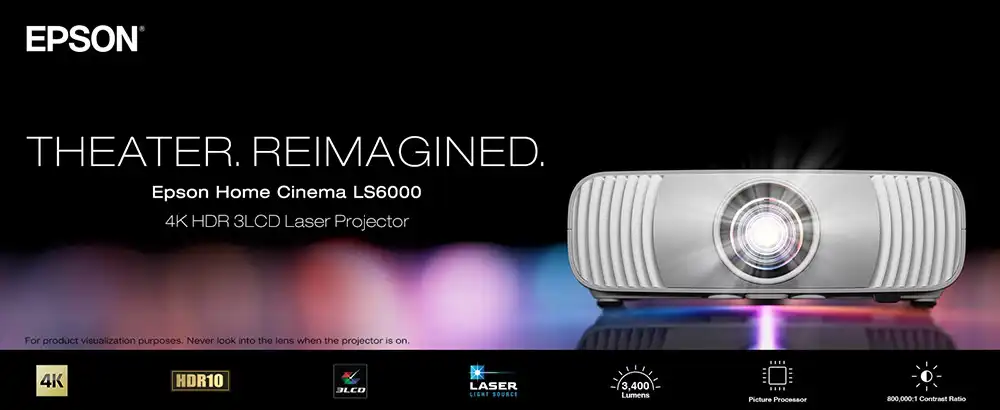 ویدئو پروژکتور Epson Home Cinema LS6000