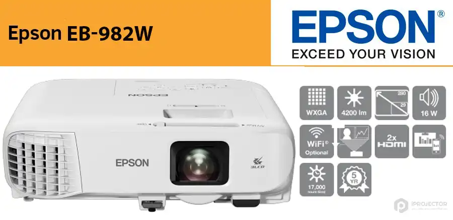 ویدئو پروژکتور اپسون  EPSON EB-982W 