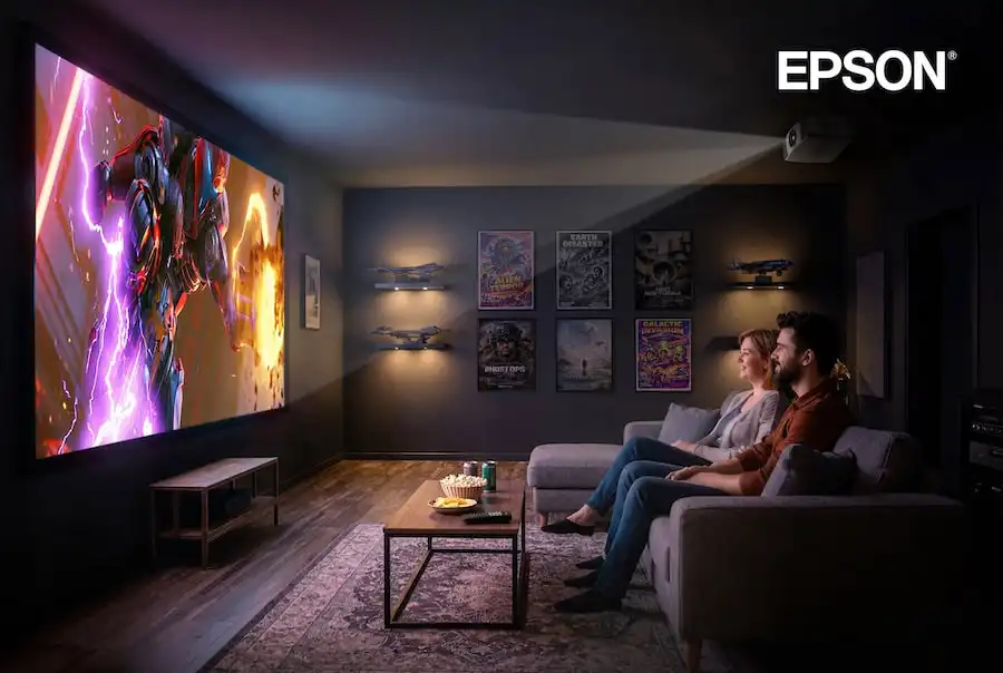 ویدئو پروژکتور Epson Home Cinema LS5000؛ پروژکتور لیزری 4K HDR