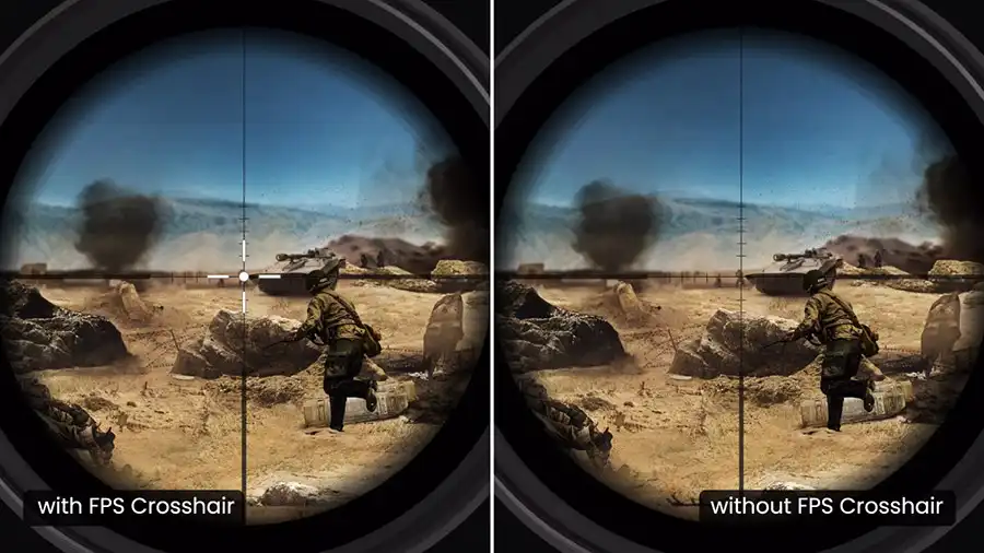 FPS Crosshair برای بازیهای تیراندازی