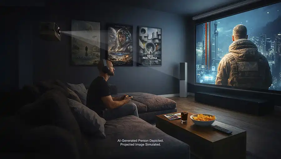 Epson LS5000 برای گیمینگ 4K