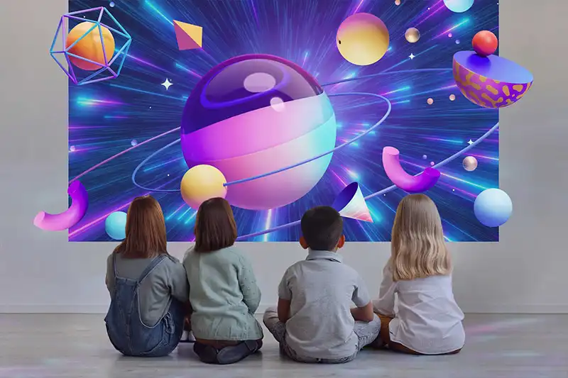 پروژکتور با شدت روشنایی 5100 لوم