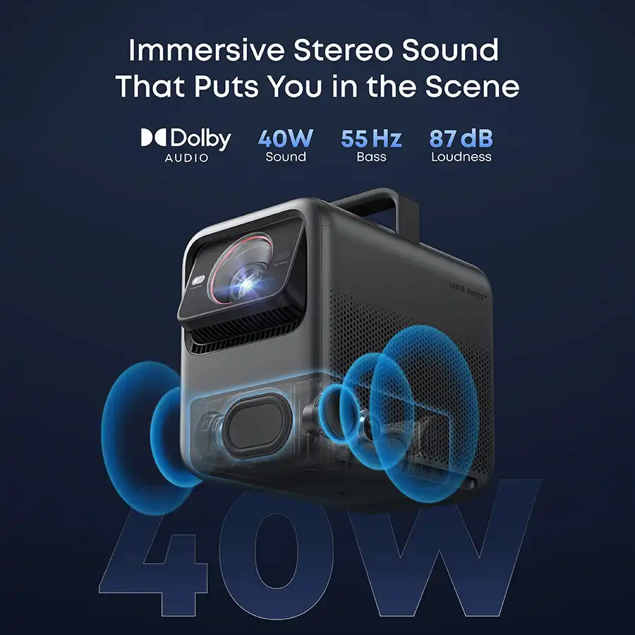 صدای قدرتمند با سیستم صوتی Dolby Audio