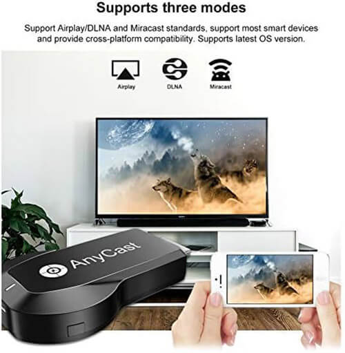 قابلیتهای نرمافزاری دانگل Anycast M100 4K