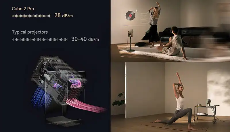 بی‌صدا مانند نجوا با ۲۸ دسی‌بل