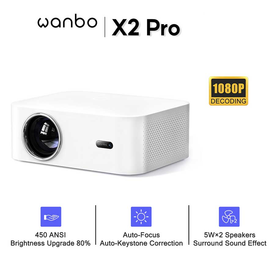 ویدئو پروژکتور ونبو  WANBO X2 Pro