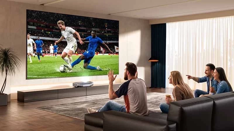 بررسی ویدئو پروژکتور لیزری UST مدل Aetherion Max RGB از شرکت AWOL Vision