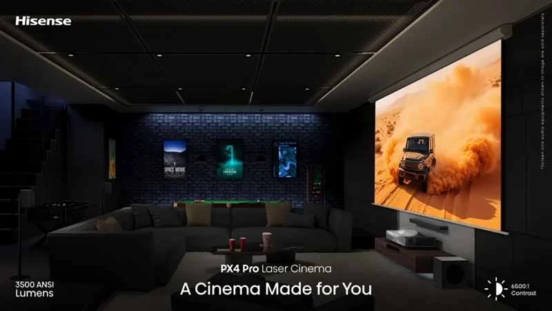 بررسی ویدئو پروژکتور لیزری RGB و UST مدل Hisense PX4 PRO با کیفیت 4K