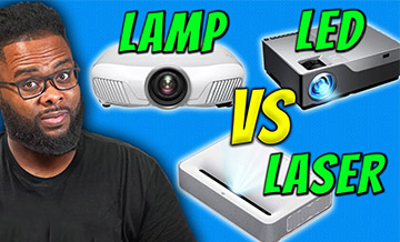 ویدئو پروژکتور لیزری، لامپی یا LED کدام مناسب است؟