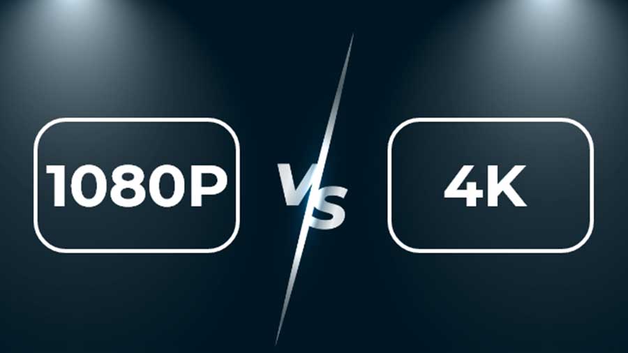 آیا تفاوت زیادی بین 1080p و 4k برای استفاده از ویدئو پروژکتور وجود دارد؟