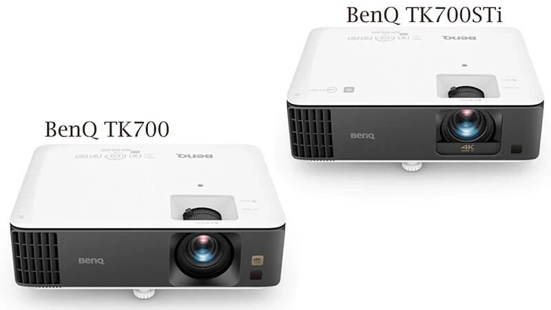 مقایسه BenQ TK700 و TK700STi: بررسی ویژگی‌ها، تفاوت‌ها و انتخاب مناسب ویدئو پروژکتور 4K