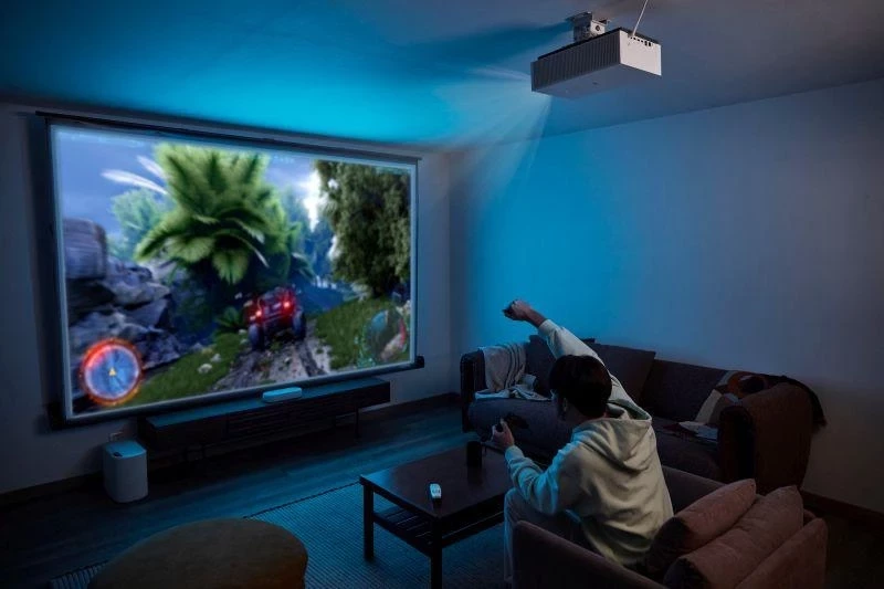 بررسی ویدئو پروژکتور لیزری 4K ال‌جی LG CineBeam HU710PW Hybrid LED