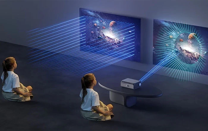 تکنولوژی‌های جدید در ویدئو پروژکتورها که به سلامت چشم کمک می‌کنند