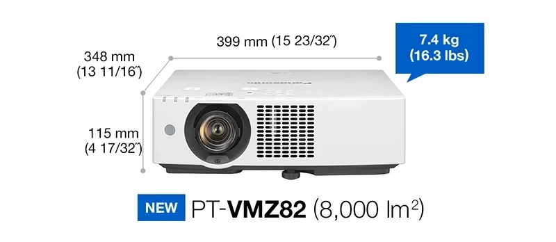 بررسی ویدئو پروژکتور پاناسونیک Panasonic PT-VMZ82