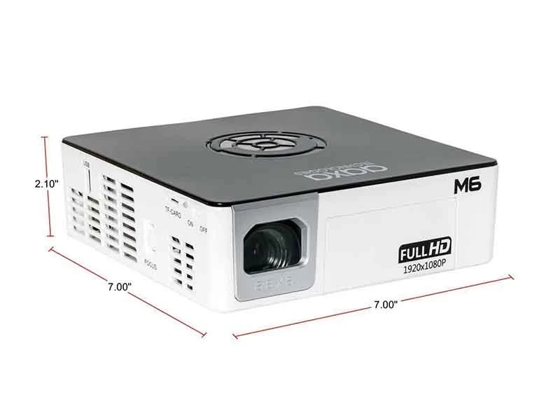 بررسی ویدئو پروژکتور قابل حمل آکسا  AAXA M6