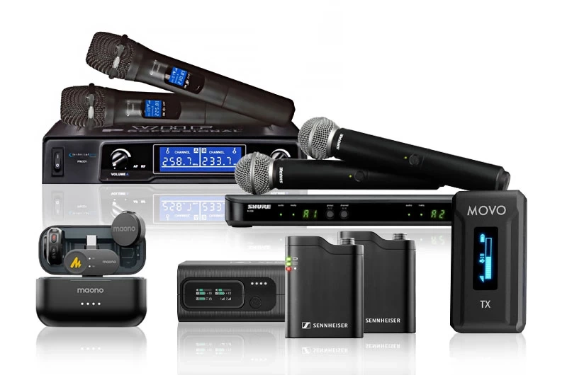 بررسی ۵ میکروفون بی‌سیم برای هماهنگی با ویدئو پروژکتورها