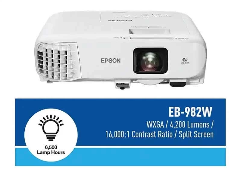 بررسی ویدئو پروژکتور اپسون EPSON EB-982W