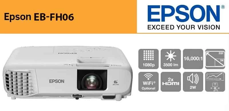 نقد و بررسی تخصصی ویدئو پروژکتور اپسون EPSON EB-FH06