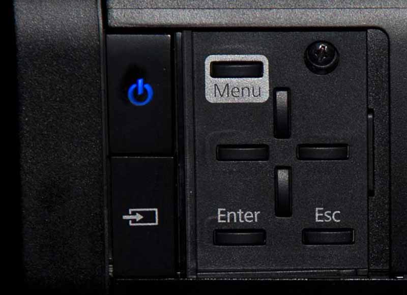 pro-cinema-4030-control-panel