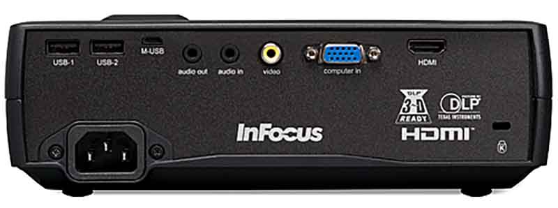 InFocus-IN1118HD-Back