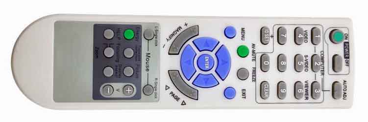 NEC-M380HL-remote
