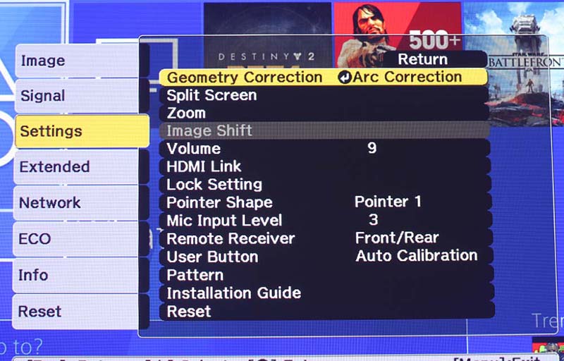 Epson-Brightlink-696Ui_Settings-Menu