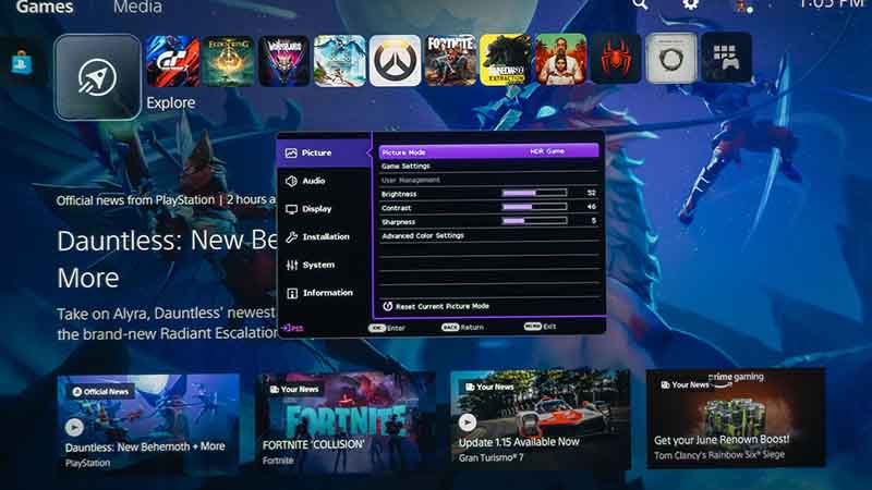 BenQ-X3000i-HDR-Game