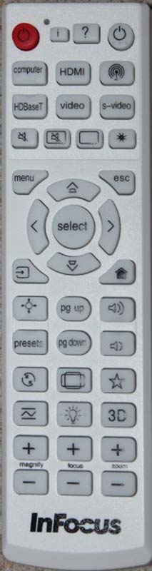 InFocus-IN5148HD-Remote
