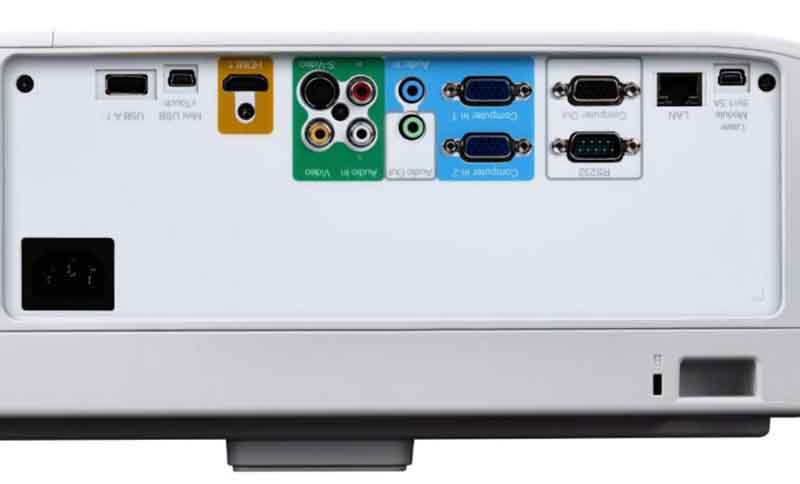 ViewSonic-PS750W-Projector-Inputs-and-Connectors