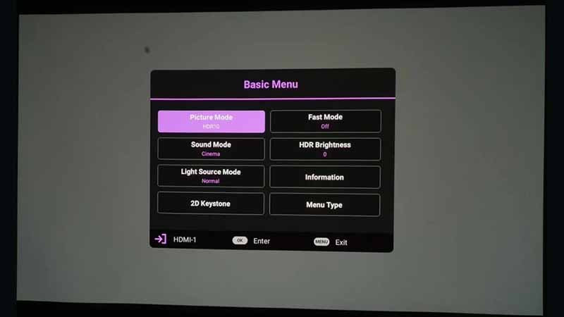 BenQ_HT3560_Menu