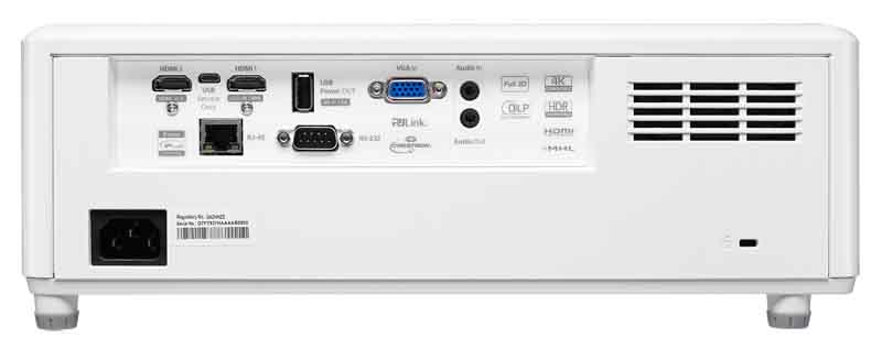 Optoma-ZH403-Connections