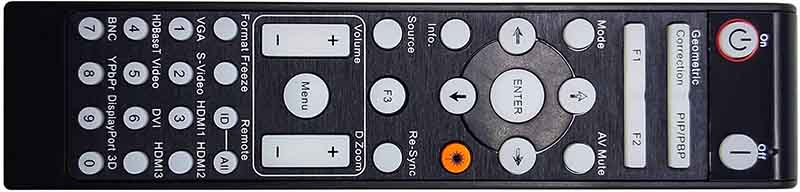 Optoma-GT1090HDR-remote