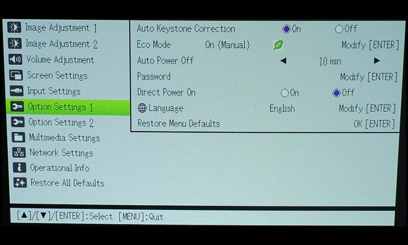 Casio_XJ-A257_projector_menu_optional_settings