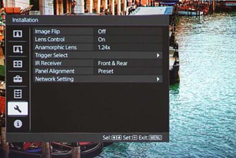 Sony-XW6000ES-Menu
