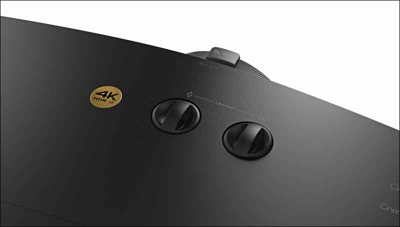 BenQ-HT5550-lens-shift-controls