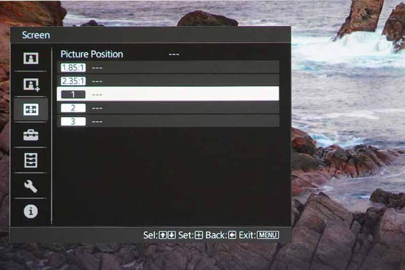 Sony-VW915ES-Menu