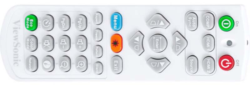 Viewsonic-LS625W-Remote