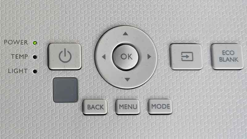 BenQ-TK700-Control-Panel