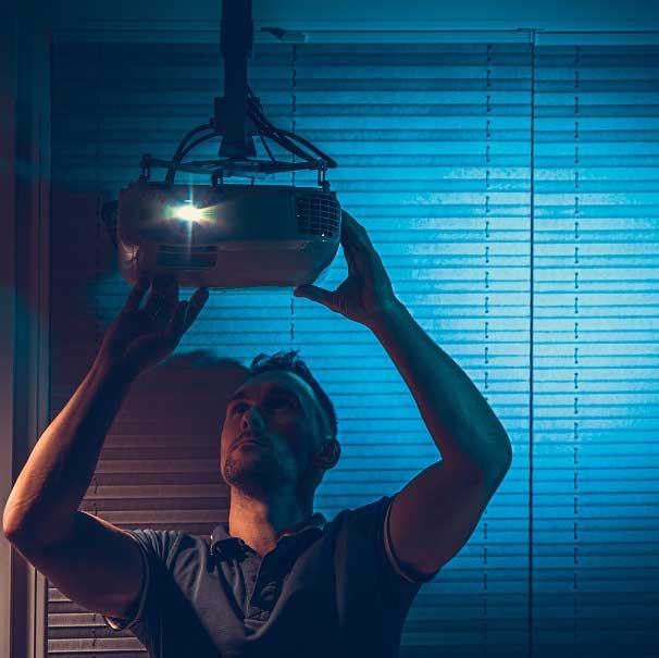 روشهای کاهش صدای ویدئو پروژکتور