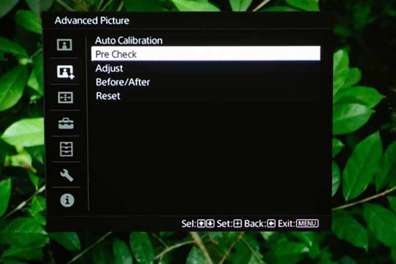 Sony-VW915ES-Auto-Calibration