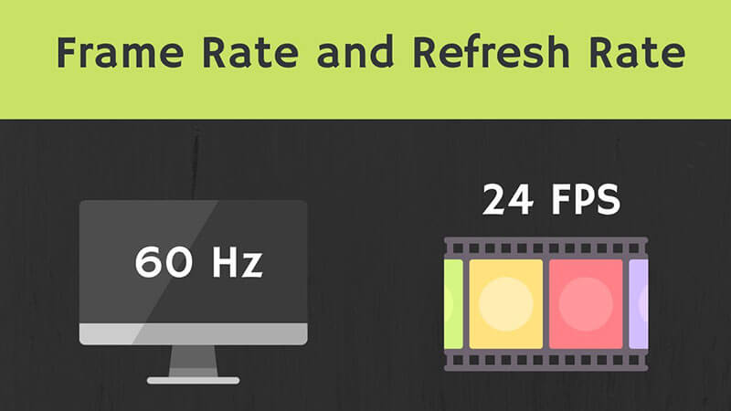 تفاوت بین نرخ تازهسازی تصویر (Refresh Rate) و نرخ فریم (Frame Rate)